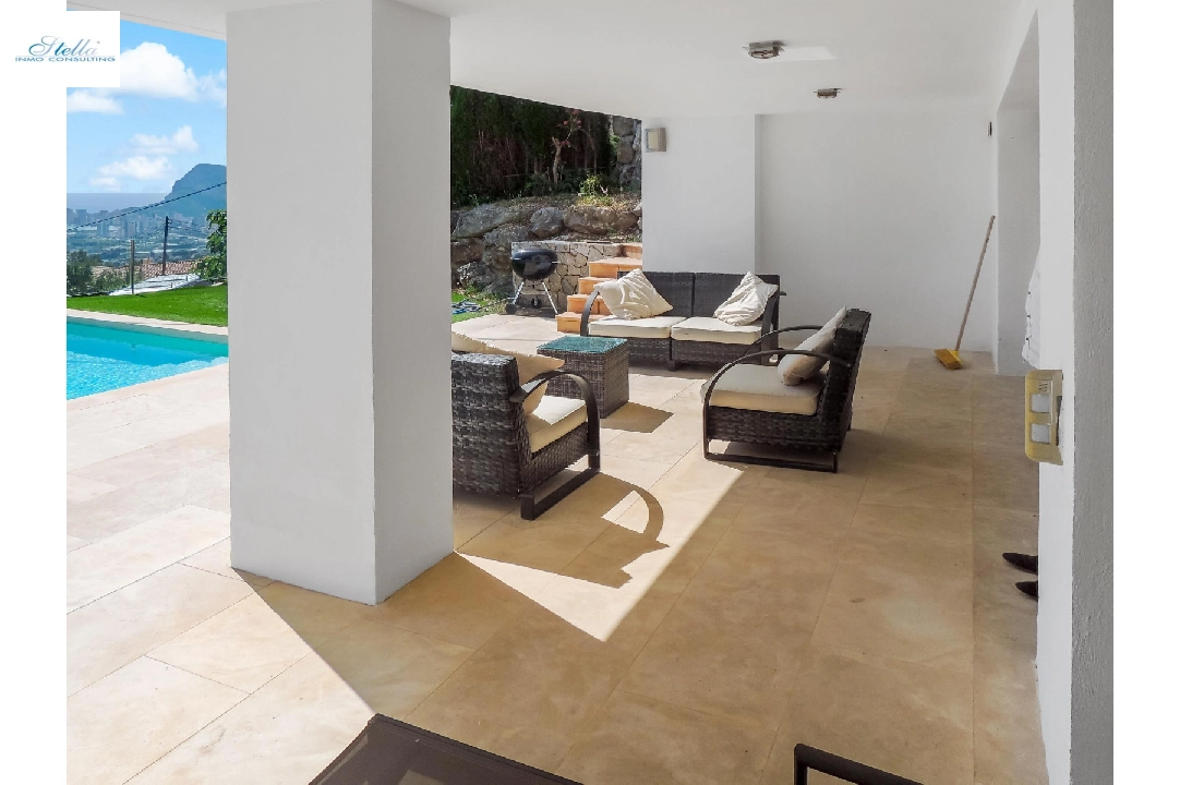 villa en Calpe(Costa Blanca) en venta, superficie 530 m², parcela 816 m², 5 dormitorios, 4 banos, piscina, ref.: CPS-191-6