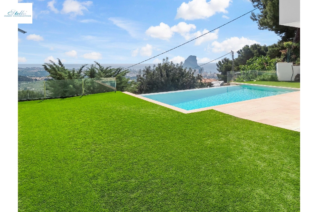 villa en Calpe(Costa Blanca) en venta, superficie 530 m², parcela 816 m², 5 dormitorios, 4 banos, piscina, ref.: CPS-191-9