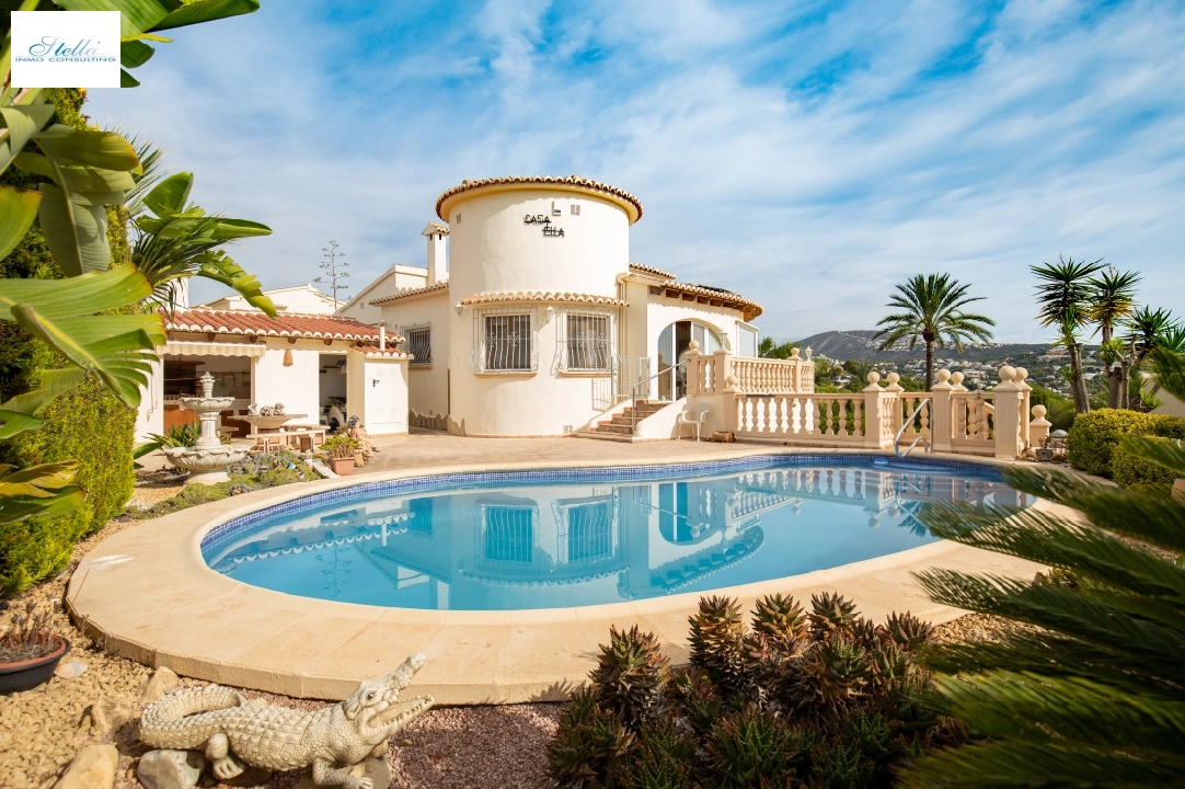 villa en Moraira(Pla del Mar) en venta, superficie 310 m², parcela 900 m², 5 dormitorios, 4 banos, piscina, ref.: CPS-252-1