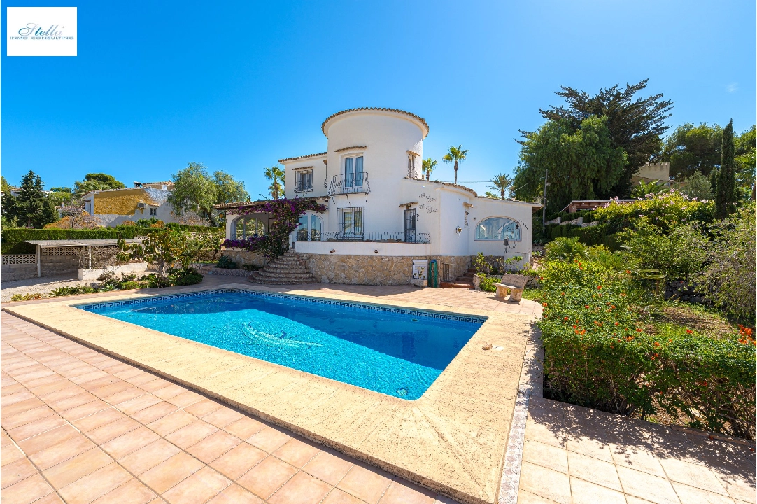 villa en Moraira(Moraira beach) en venta, superficie 290 m², parcela 1167 m², 3 dormitorios, 2 banos, piscina, ref.: CPS-MOR287-1