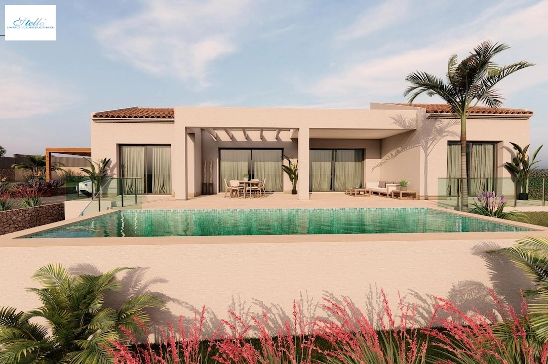 villa en Javea(Laderas) en venta, superficie 226 m², aire acondicionado, parcela 1186 m², 4 dormitorios, 3 banos, piscina, ref.: CA-H-1865-AMB-1