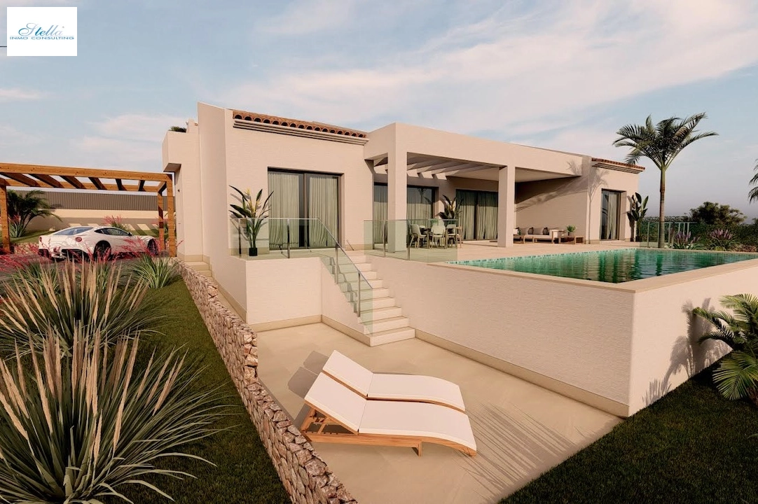 villa en Javea(Laderas) en venta, superficie 226 m², aire acondicionado, parcela 1186 m², 4 dormitorios, 3 banos, piscina, ref.: CA-H-1865-AMB-2