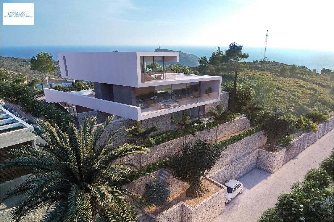 villa en Moraira en venta, superficie 568 m², + KLIMA, aire acondicionado, parcela 869 m², 4 dormitorios, 8 banos, piscina, ref.: BP-8235MOR-2