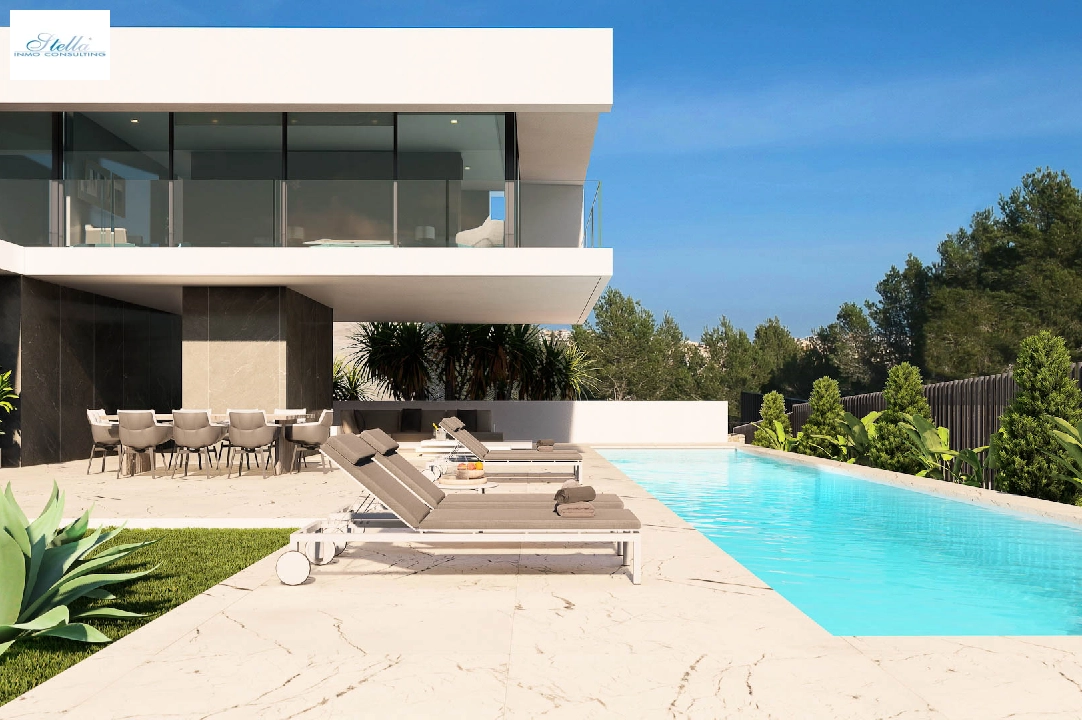 villa en Moraira en venta, superficie 568 m², + KLIMA, aire acondicionado, parcela 869 m², 4 dormitorios, 8 banos, piscina, ref.: BP-8235MOR-28