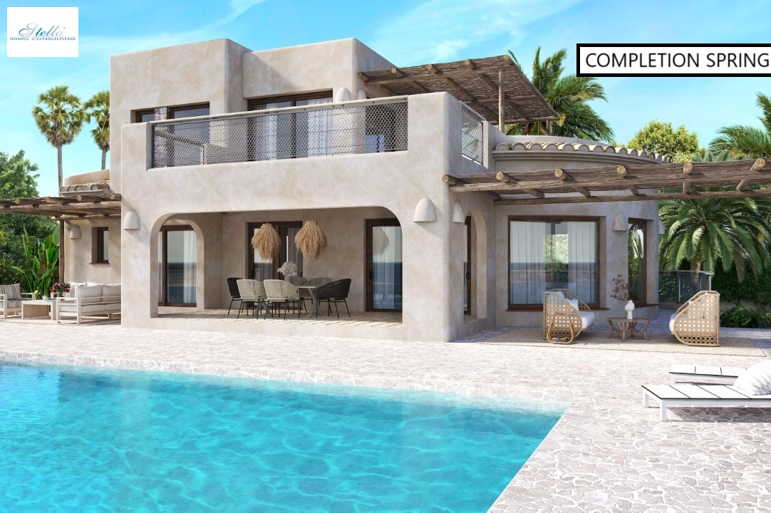 villa en Javea en venta, superficie 226 m², ano de construccion 2025, aire acondicionado, parcela 1001 m², 4 dormitorios, 4 banos, piscina, ref.: BP-C3XY4479JAV-1