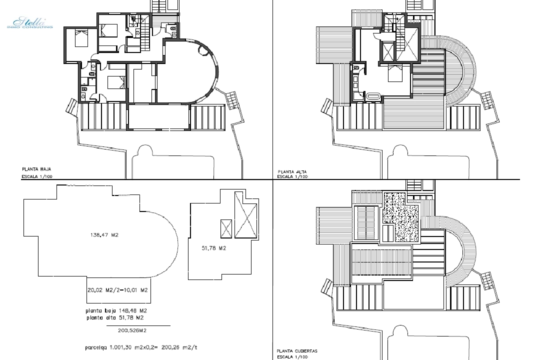 villa en Javea en venta, superficie 226 m², ano de construccion 2025, aire acondicionado, parcela 1001 m², 4 dormitorios, 4 banos, piscina, ref.: BP-C3XY4479JAV-17